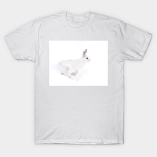 Into the Abyss - Snowshoe hare T-Shirt